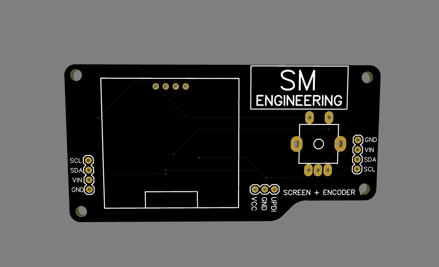 i2C Screen + Rotary Encoder for ESPdmx